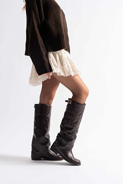 Louis Cardy Vestro Brown Leather Women's Boots