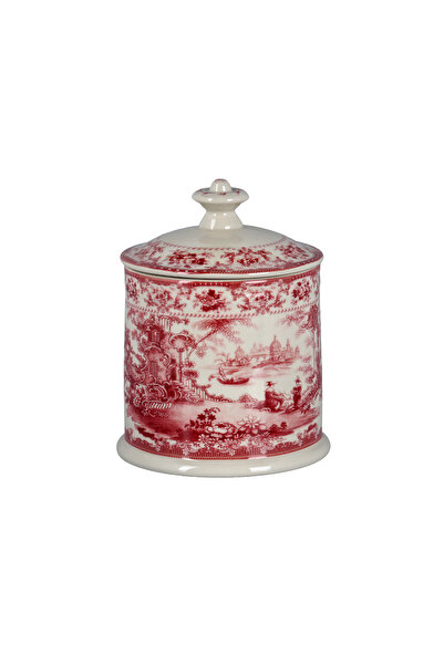 Lucky Art Florantine Jar 1000Cc Red