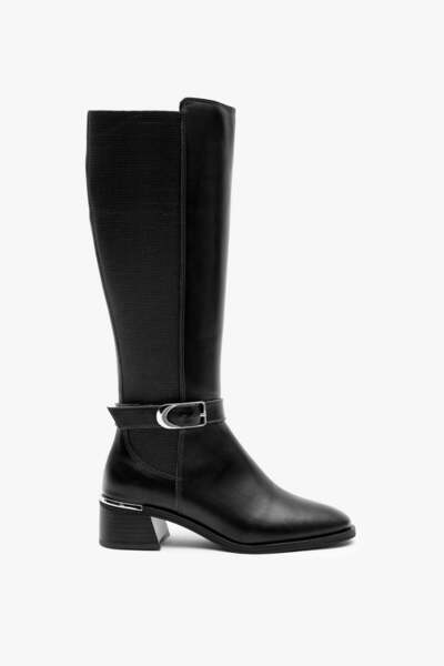 Louis Cardy Rixor Black Leather Women's Boots