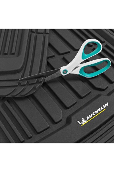 Michelin MC33856 Tüm Araçlara Uyumlu 4 Parça Üniversal 3D Havuzlu Oto Paspas