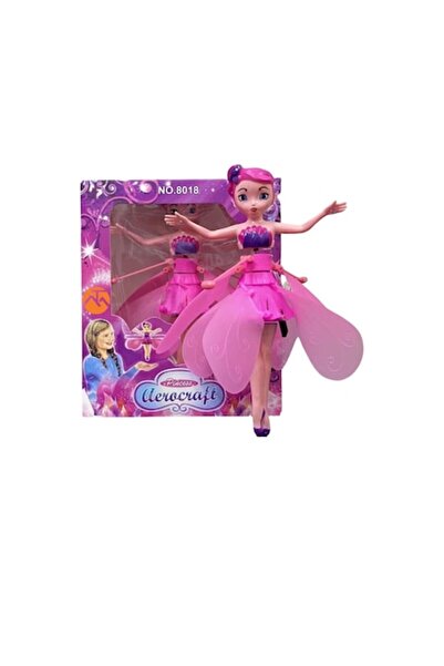 ASHOP Flying Fairy Doll with Motion Sensor, USB Charging, 19x6.5 cm, Pink