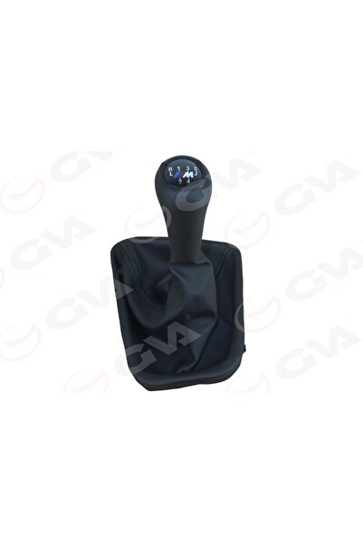 GVA Gear Shift Knob Assembly E46 m Power 5 Speed Black Leather Compatible