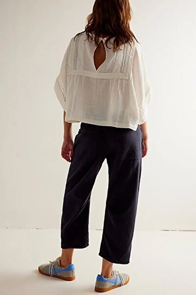 september island Dark Blue Color Comfortable Fit Denim Pants