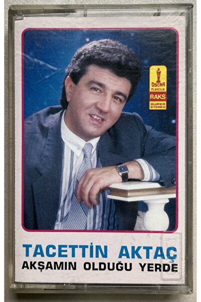 Oscar Tacettin Aktaç Where the Evening Is (Cassette Tape) (Original Period Paper Print Cassette)