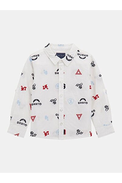 Guess Cămașă Oxford pentru băieți, cu croiala normală