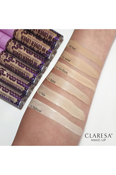 Claresa Corector Anticearcăne Liquid Concelear Hi Cover Lover No. 25 Sand