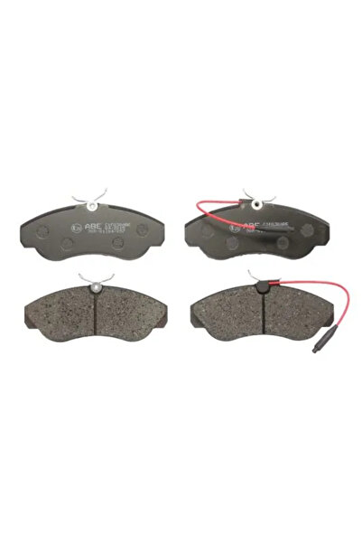 Abe Комплект спирачни накладки, дискови спирачки, преден мост, Citroen Jumper...
