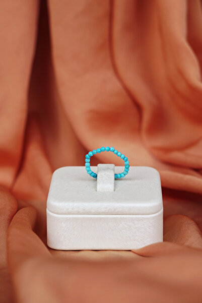 Luna Turquoise (Turquoise) Natural Stone Flexible Ring