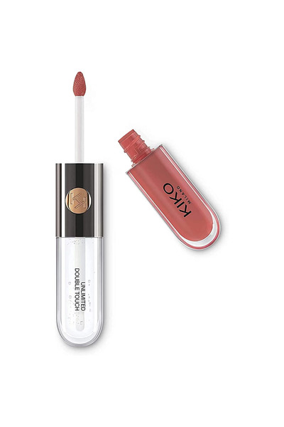 Kiko Luciu de buze Unlimited Double Touch, 6ml, culoare 132, set de 2 aplicatoare