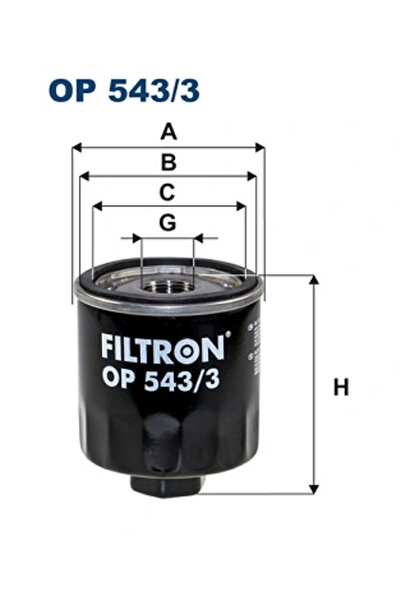 Filtron Filtru Ulei Ford Transit V363 Caroserie/Transit V363 Platou / Sasiu