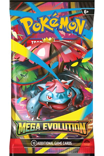 Pokémon Pachet Carti TCG Mega Evolution Booster Pack - 1 Pachet Booster