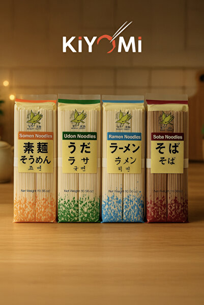 Kiyomi Noodle Set / Erişte Seti - Ramen, Udon, Soba, Somen