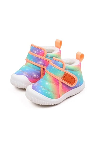 BebeNou Ghete de iarnă pentru copii, imprimeu curcubeu chmy556-5-de