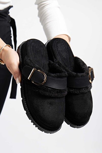 STERLİN GROUP Women's Furry Slippers