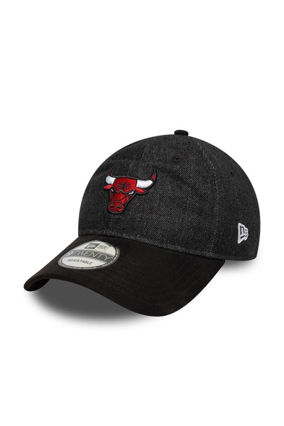 NEW ERA Nba Denim Midi 9Twenty Chibul Blkotc Unisex Black Hat - 60691104
