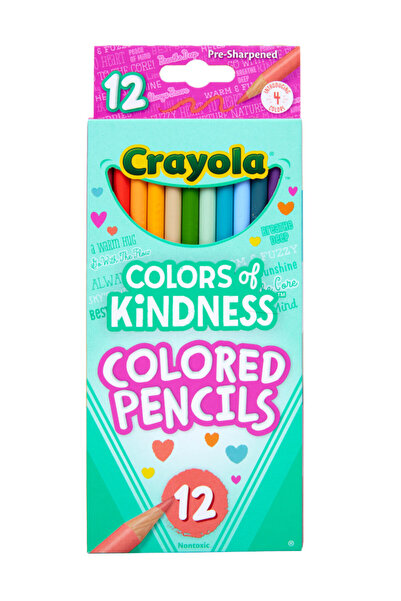 Crayola أقلام تلوين من ألوان اللطف، 12 قطعة
