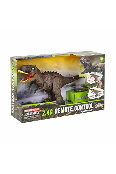 2.4 gHz Remote Controlled Illuminated Battery Powered Mouth Fuming Dinosaur (ITEM CODE : SH40653