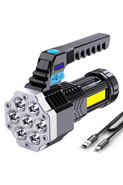 OEM 09015 - Headlamp, portable, battery-powered, 1800 lm, 7 OSL LEDs + 1 COB LED