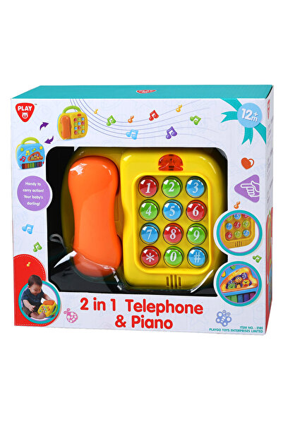 Play Go هاتف وبيانو 2 في 1