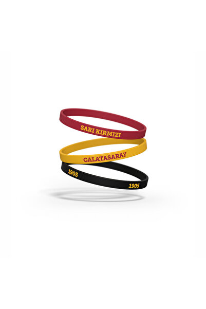 GSStore Galatasaray 3`lü İnce Çocuk Bileklik C251324