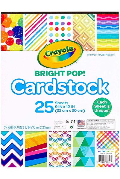 Crayola بطاقات برايت بوب!، ٢٥ ورقة