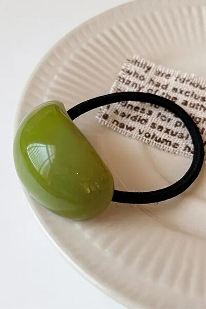 Leo'Stone Γυναικεία λαστιχένια πόρπη Bone Design Apple Slice