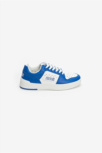 VERSACE JEANS COUTURE Beyaz - Mavi Erkek Sneaker FONDO STARLIGHT DIS. SJ4