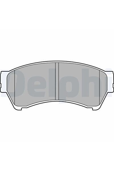 DELPHİ Set Placute Frana Frana Disc Mazda 6