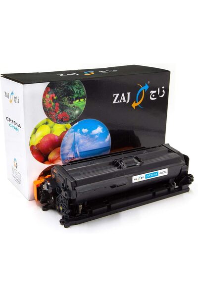 ZAJ خرطوشة حبر سماوي متوافقة CF331A (HP 654A)