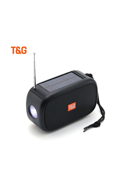 Zen Store TG 632 Multifunction Solar LED Flashing Outdoor Mini Wireless BT Speaker Loud Bass