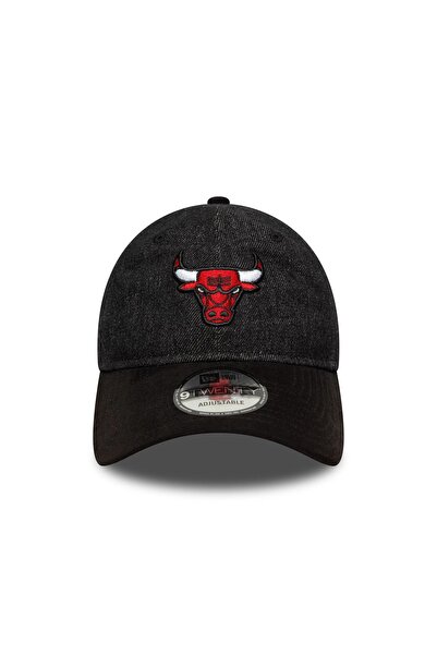 NEW ERA Nba Denim Midi 9Twenty Chibul Blkotc Unisex Black Hat - 60691104