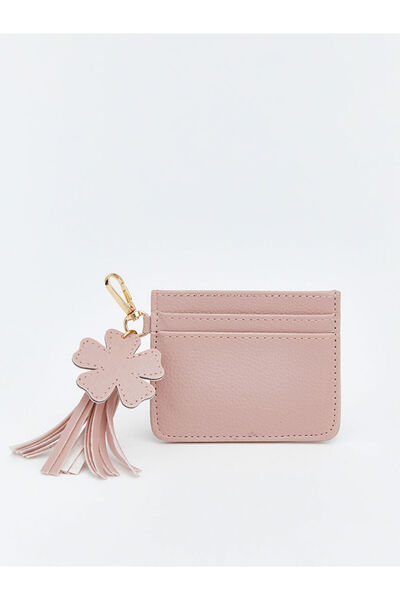 LC Waikiki Sparkling Choices from Shining Store |   Leather Look Women's Card Holder