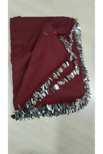 Papatyam 100*100 cm Reyyan Yemeni/Sequin Yemeni/Needle Lace Yemeni/Handmade Yemeni