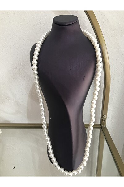 the ASEL İNCİ Single Row Elegant Pearl Necklace