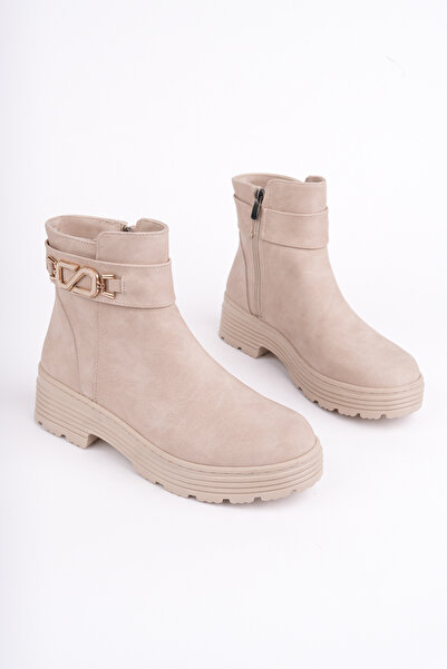 Madam Tarz حذاء BLN-265 ذو نعل مزود بمشبك وسحاب