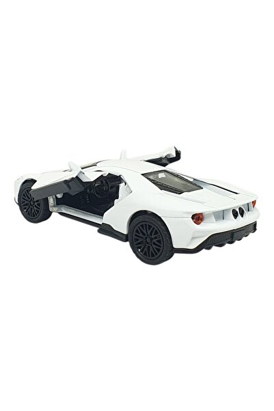Vardem Pull and Drop Metal Cars 13 cm - Sr2211- White