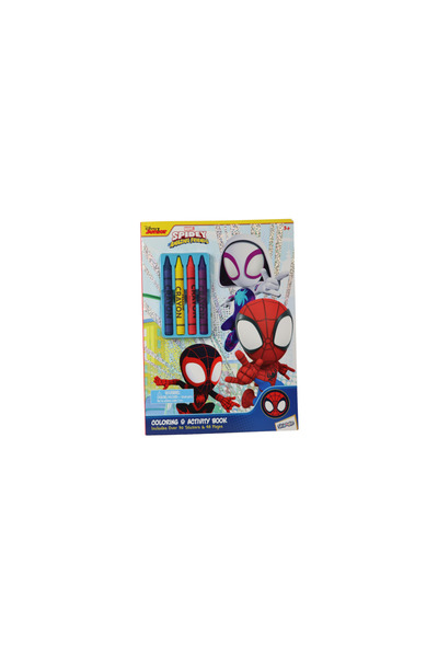 Disney Spidey Coloring & Activity Book with Crayons