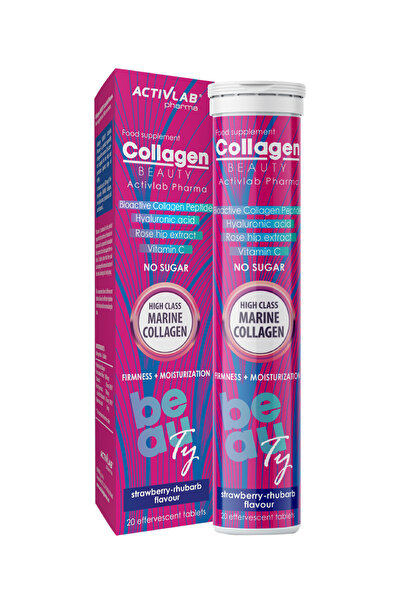 ACTİVLAB Collagen Beauty Effervescent Tablet, 20 tablets - No sugar