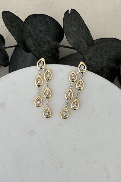 Nuva Atelier Damla Motif Stone Earrings