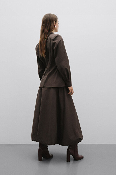 Pilea Linnea Striped Balloon Skirt