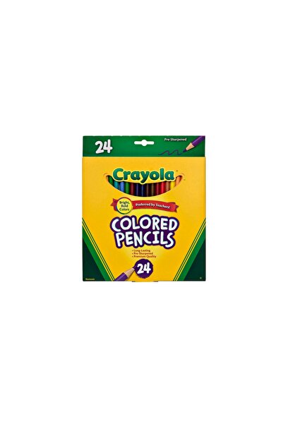 Crayola أقلام رصاص ملونة 24 قطعة