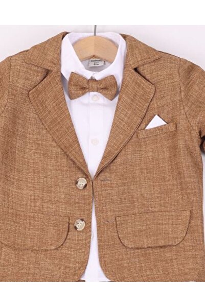 Pollito Boy's Gabardine Pants and Jacket Set