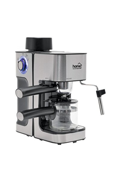 Home Espressor, 240 ml, 3,5 bari, negru/oțel inoxidabil