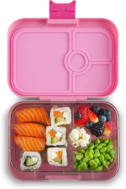 YumBox Panino Leakproof Bento Lunch Box Container for Kids & Adults (Power Pink)