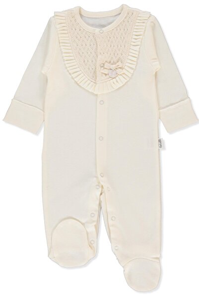 Bebetto بدلة بتصميم إنترلوك (للسيدة الصغيرة/25) إكرو