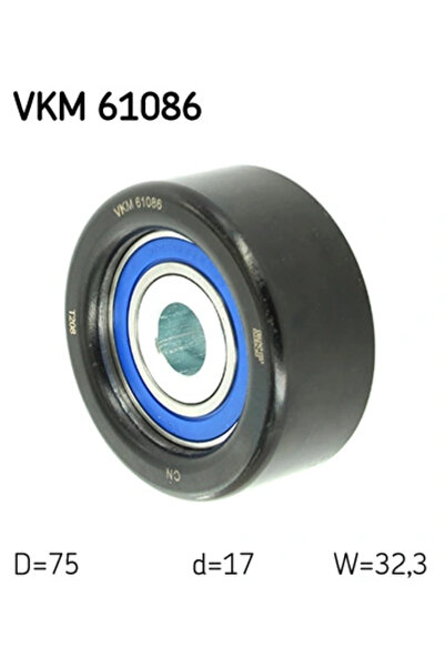 SKF Transmission Belt Guide/Drive Pulley Toyota Dyna Bus/Dyna Platform/Chassi...