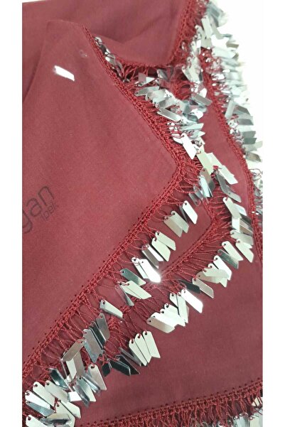 Papatyam 100*100 cm Reyyan Yemeni/Sequin Yemeni/Needle Lace Yemeni/Handmade Yemeni