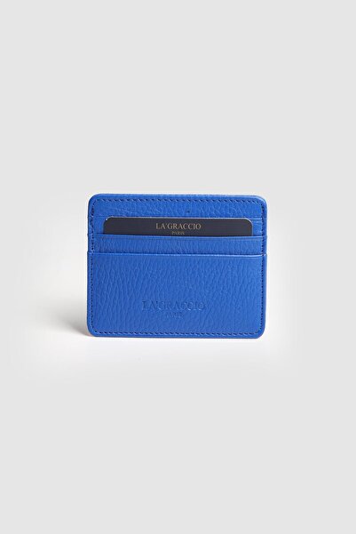 La La'Graccio Paris حافظة بطاقات لاجريكو باريس للرجال من الجلد الطبيعي الليلي...