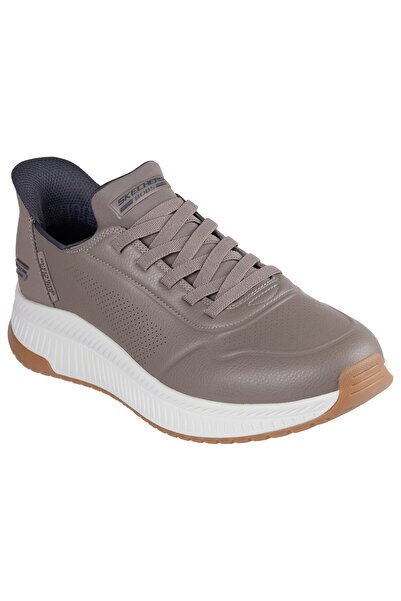SKECHERS Pantofi barbati sport Slip Ins BOBS SQUAD 4 DIRECT STEP 118424-TAUPE-43