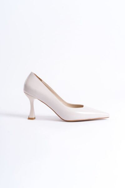 TRENDELLA Cordelia women's beige patent leather stiletto